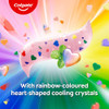 Colgate Maxfresh Rainbow Fresh Gel Toothpaste With Heart Shaped Cooling Crystals Triple Mint Flavour And Ultrafreeze Technology For Intense Freshness Vegan Gluten-Free 100G/3.5Oz