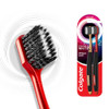 Colgate Visible White O2 Manual Toothbrush For Adults- 2 Pcs Helps Prevent Bad Breath Cavities Enamel & Gum Problems