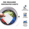 Cros Laundry Detergent Sheets 3 Pack Up To 180 Loads Fresh Linen - Great For Travel Apartments Dorms No Plastic Sustainable Biodegradable-New Liquid-Less Technology - Lightweight