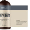 Drmtlgy Natural Linen And Room Mist Set - Pillow Spray Linen Mist & Fabric Spray 2 Pack - Lavender Chamomile & Green Tea