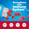 Emergen-C Immune Triple Action Immune Support Gummies Betavia (R) 1000Mg Vitamin C B Vitamins Vitamin D And Antioxidants Raspberry 45 Count