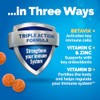 Emergen-C Immune Triple Action Immune Support Gummies Betavia (R) 1000Mg Vitamin C B Vitamins Vitamin D And Antioxidants Super Orange 45 Count