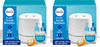 Febreze Plug Scent Booster Starter Kit Oil Diffuser Air Freshener Plug In Continuous Scent 2 Devices 2 Refresh & Energize Refill (Pack Of 2)