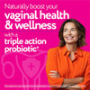 Florajen Women S Triple-Action Probiotic Prebiotic Probiotic Cranberry For Vaginal Digestive & Immune Support - Fast-Acting - Clinically-Studied - Gluten-Free & Vegan 30-Count