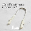 Fygg Stainless Steel Tongue Scraper With Cotton Storage Bag Gentle Oral Care Tool For All Ages