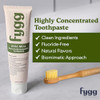 Fygg 2-Pack Fluoride-Free Toothpaste (Mild Mint Vanilla) Advanced Nano-Hydroxyapatite Formula For Sensitive Teeth Whitening And Remineralization (4Oz Each)