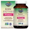 Garden Of Life 22 Powerful Raw Enzymes For Women With Papain Bromelain Lactase Plus Probiotics And Vitamins B12 Biotin And Zinc Dietary Supplement With Digestive Enzymes Vegetarian 90 Capsules