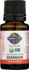 Garden Of Life Essential Oil Geranium 0.5 Fl Oz (15 Ml) 100 Usda Organic & Pure Clean Undiluted & Non-Gmo For Diffuser Aromatherapy Meditation - Balance Relaxation Calming Floral Aromatic