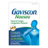 Gaviscon Anti Nausea Ginger Capsules - 18 Count - Tablets For Nausea Relief & Digestion Support Natural Ginger - Free Of Aluminum Lactose And Gluten