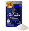 Goldopus Marine Collagen Peptides Powder With Hyaluronic Acid Coenzyme Q10 Vitamin C - Promote Firm Skin Strong Nails&Hair Healthy Joints - Hydrolyzed Collagen From Atlantic Cod - 10G Per Serving