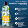 Gurunanda Advanced Oil Pulling & Coconut Oil Pulling Bundle With Toothbrush Tongue Scraper - For Happy Teeth & Gums & Bad Breath