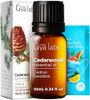 Gya Labs Spruce Essential Oil For Diffuser & Cedarwood Oil For Hair Set - Aromatherapy Grade Essential Oils Set - 2X0.34 Fl Oz - Gya Labs
