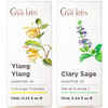 Gya Labs Ylang Ylang Essential Oil For Skin 0.34 Fl Oz Premium Grade Essential Oils For Diffuser Aromatherapy Hair Care Skin Care Body Massage & Diy Candle Making Scents