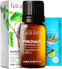 Gya Labs Patchouli Essential Oil For Diffuser & Bergamot Oil For Hair Set - Aromatherapy Grade Essential Oils Set - 2X0.34 Fl Oz - Gya Labs