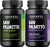 Havasu Nutrition Nighttime Saw Palmetto With Melatonin (60 Servings) & Daytime Saw Palmetto Capsules (100 Servings)