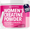 Havasu Nutrition Creatine For Women - Formulated For Women - 3G Micronized Creatine Monohydrate Per Serving To Support Energy Lean Muscle Mass And Mental Clarity - Unflavored Vegan Non-Gmo 100 Servings