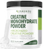 Havasu Nutrition Micronized Creatine Monohydrate Powder - Post Workout Recovery Drink - Muscle Strength And Energy Production - 5G Unflavored Non-Gmo Vegan And Gluten Free Creatine Powder For Men 60 Servings