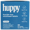 Huppy Mouthwash Tablets In Tin Mint Cool 62 Count