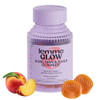 Lemme Glow Collagen Gummies For Thick Hair Strong Nails & Healthy Skin With Multi-Collagen Peptides Biotin Trace Minerals Zinc Vitamins A C & E Dairy & Gluten Free Peach Flavor 60 Ct