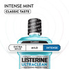 Listerine Ultraclean Intense Antiseptic Mouthwash Whitening Protection Everfresh Technology To Help Fight Bad Breath Gingivitis & Plaque Tartar Control Oral Rinse Intense Mint 1.5 L
