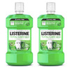 Listerine Total Care Kids Mouthwash Ada Accepted Alcohol-Free Anticavity Fluoride Mouthwash Oral Rinse For Cavity Protection And Fresh Breath Mint Shield Flavor Twin Pack 2 X 500 Ml