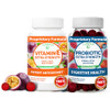 Lunakai Vitamin E And Probiotic Gummies Bundle - 3000 Mcg Gummies For Adults Energy Support - With 5 Billion Cfus Per Serving For Digestive Health - Non-Gmo All Natural