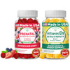 Lunakai Usa Made 17-In-1 Prenatal Vitamins And Vitamin D3 Gummies Bundle Delicious Daily Prenatal Gummies For Maternal Wellness Support 60Ct Each