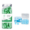 Lysian Foam Ear Plugs Yellow-Green 60 Pairs And Silicone Earplugs 5 Pairs By Lysian