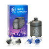 Lysian High Fidelity Concert Ear Plugs 2 Pairs With 3D Sleep Eye Mask