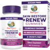 Maryruth'S Skin Restore Renew Gummies With Hyaluronic Acid Skin Hydration Clinically Shown In Women To Reduce Fine Wrinkles & Improve Skin Firmness Vegan Collagen Production 60 Gummies