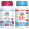 Maryruth'S Maryruth Organics Multivitamin (Strawberry) And Magnesium Calm Gummies (Hibiscus) For Kids Clean Label Project Verified Vitamins For Overall Wellness And Sleep Vegan Non-Gmo Gluten Free