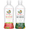Maryruth'S Liquid Morning Multivitamin (Strawberry) & Liquid Nighttime Multimineral (Pineapple) Clean Label Project Verified Vitamins & Magnesium For Energy Bedtime & Overall Health Vegan