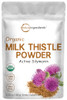 Micro Ingredients Organic Milk Thistle Tea Powder 3.5 Ounces Up To 400 Servings Premium Milk Thistle Liver Detox Supplement Contains 80 Active Silymarin Non-Gmo Vegan Friendly Eco-Friendly Recyclable Bags