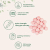 Micro Ingredients Melatonin 10Mg 400 Tablets Natural Strawberry Flavor Fast Dissolve No Drug Vegetarian Friendly Non-Gmo No Gluten Sugar Free
