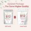 Micro Ingredients Vitamin B12 1000 Mcg Methylcobalamin 365 Chewable Tablets Fast Dissolve Natural Strawberry Flavor Supports Energy & Metabolism Health Vegan Non-Gmo Gluten Free