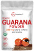 Micro Ingredients Organic Guarana Powder 1000Mg Per Serv 8 Ounces 220Mg Natural Caffeine Energizer Brazilian Herbal Extract Raw Bulk Superfood Coffee Substitute Vegan Friendly & Non-Gmo
