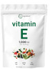Micro Ingredients Vitamin E 1000 Iu (450 Mg) Per Serving 240 Softgels Daily Vitamin E Supplement 4-Month Supply Non-Gmo Gluten Free