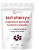 Micro Ingredients Tart Cherry With Magnesium Glycinate & 95 Turmeric Curcumin 300 Softgels Highly Bioavailable With Black Seed Oil Carrier Extra Strength Tart Cherry Extract Natural Herbal & Mineral Complex