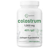 Micro Ingredients Bovine Colostrum 1000 Mg Per Serving 240 Capsules 40 Igg With Collagen & Probiotics Colostrum Supplement With 10 Probiotic Strains Non-Gmo Gluten Free