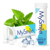 Mysmile Toothpaste Tablets Travel Friendly Mouthwash Tablets Fluoride Free Toothpaste Tablets - Nano Hydroxyapatite Reduce Sensitivity Natural Whitening Remineralize Teeth Fresh Breath. 45Tabs