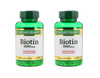 Set Of 2 Nature'S Bounty Biotin 5000 Mcg 150 Softgels