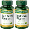 Nature'S Bounty Red Yeast Rice 600Mg 120 Capsules (Pack Of 2)