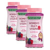Nature'S Bounty Optimal Solutions Women'S Multivitamin Immune And Cellular Energy Support Bone Health Raspberry Flavor 80 Gummies 40 Total Servings (Pack Of 3)