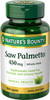 Nature'S Bounty Saw Palmetto Herbal Health Supplement Prostate And Urinary Health 450 Mg 100 Capsules