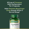Nature'S Bounty Cinnamon Plus Chromium Capsules 60 Count