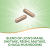 Nature'S Way 5-Mushroom Blend With Lion S Mane Shiitake Reishi Maitake Chaga Mushroom 60 Vegan Capsules
