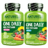 Naturelo One Daily Multivitamin For Men 120 Vegetarian Capsules One Daily Multivitamin For Women 120 Vegetarian Capsules Bundle 4 Month Supply