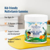 Nordic Naturals Zero Sugar Kids Multi Gummies Orange Lemon - 120 Gummies - Great-Tasting Multivitamin For Ages 4 - Supports Growth & Development - Non-Gmo Vegetarian 30 Servings