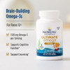 Nordic Naturals Ultimate Omega 2X Teen Strawberry - 60 Mini Soft Gels - 1120 Mg Total Omega-3S With Epa & Dha - Brain Health Positive Mood Social Development Learning - Non-Gmo 30 Servings