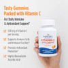 Nordic Naturals Vitamin C Extra Strength Gummies - Tangerine Flavor - 60 Gummies - 500 Mg Vegan Vitamin C Supplement - Low-Sugar Immune - Support 30 Servings